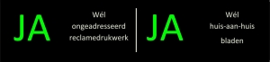 een ja-ja-sticker