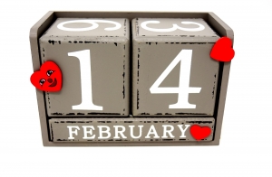 kalender met datum 14 februari