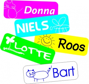 | Bestel de naamstickers voor je kinderen op tijd