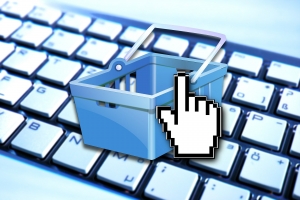 een digitaal winkelmandje een digitaal winkelmandje