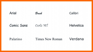 veschillende soorten lettertypes veschillende soorten lettertypes