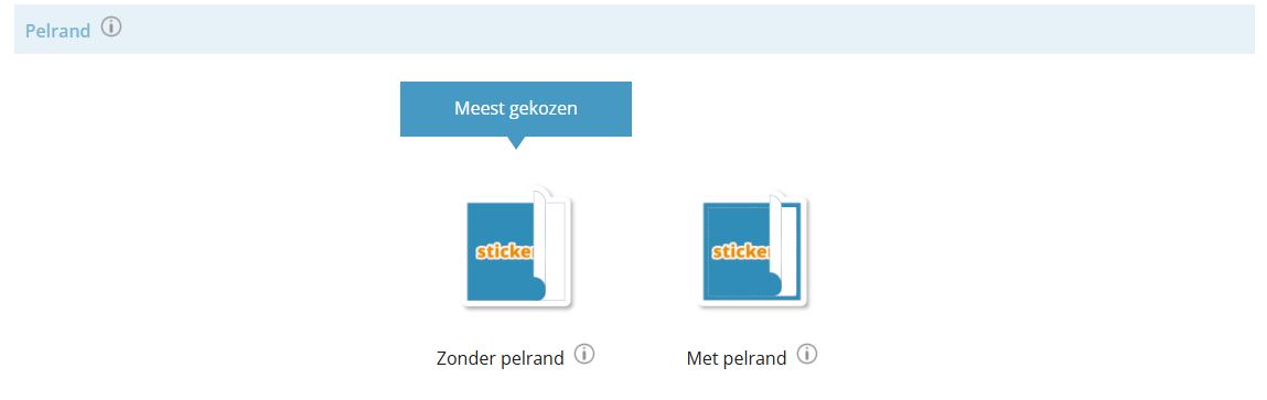 prinstscreen wel of geen pelrand