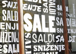 raam bekleed met tekststickers