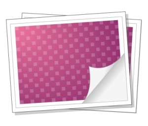 icoon sticker met pelrand