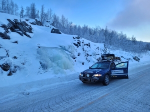 auto met magneetstickers