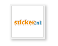 Rechtdoor Op het randje militie Rechthoekige stickers en etiketten | Sticker.nl | Beste prijs